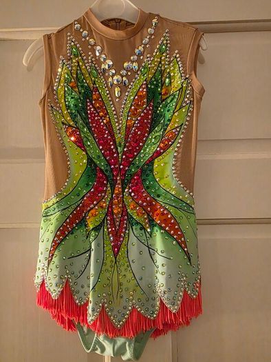 rhythmic gymnastic leotard