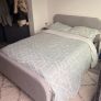Contemporary Grey Bed Frame Image 2