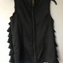 River Island black ruffle top size UK 8 - New Image 3