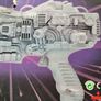 working Battery Operated TERMINATOR ROAR GUN Loud Image 6