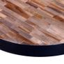 Coffee Table Round Reclaimed Teak Wood Image 2