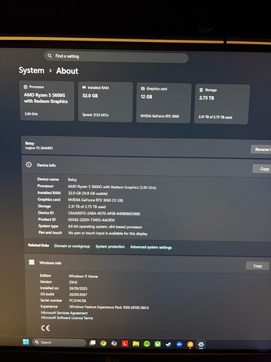 Lenovo Legion T5 26AMR5