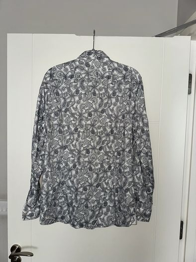 Ted Baker Men's Floral Long-Sleeve Shirt - size 5 (large)