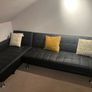 leather sofa bed Image 2