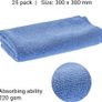 GLASS POLISH 15002 Premium Lint Free Microfibre Cloths | 300 x 300 mm | Pack of 25 Image 2