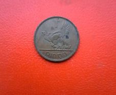 1968 Irish Penny 1d