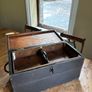 Vintage Wooden Trunk Image 2