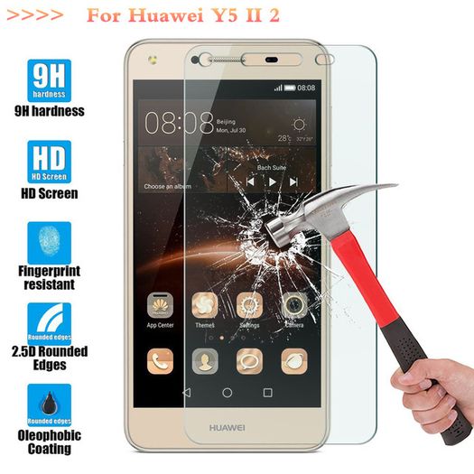 Huawei Y5ii Tempered Glass Screen Protector