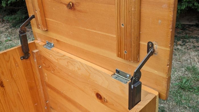 Toy storage, solid wood chest
