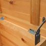 Toy storage, solid wood chest Image 7