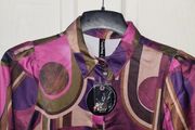 Rant &amp; Rave Satin Shirt Size 10 (nwt)