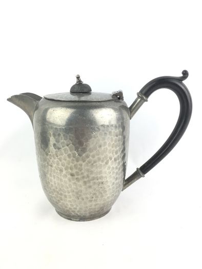 Arts and crafts pewter tea/coffee set