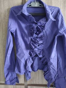 Purple shirt size fits X's s