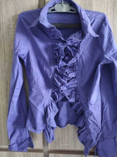 Purple shirt size fits X's s