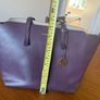 Furla Aubergine Saffiano Leather Bag Image 6