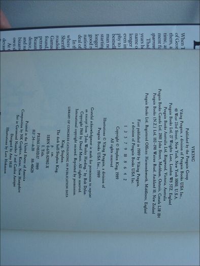 The Dark Half - Stephen King - First Edition -