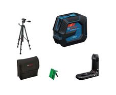 Bosch GLL 2-15 G Green Self-Levelling Cross-Line Laser with Tripod