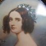 Antique Original Miniature Portrait Painting Old Frame Signed Image 8