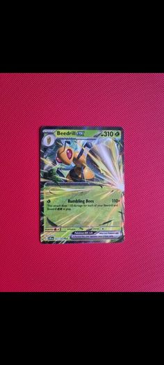 Beedrill Ex Pokemon Card (003/086) from Chaos Rising