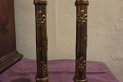 Antique Brass Candlesticks