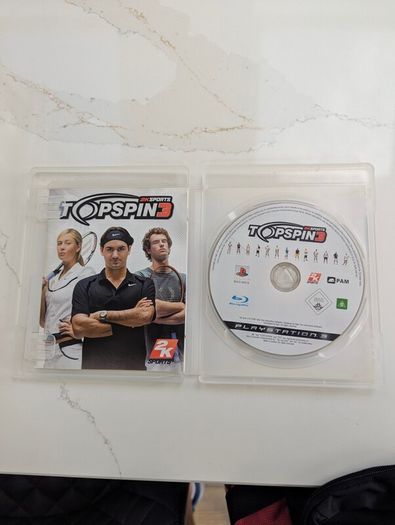 Topspin 3 Tennis game ps3