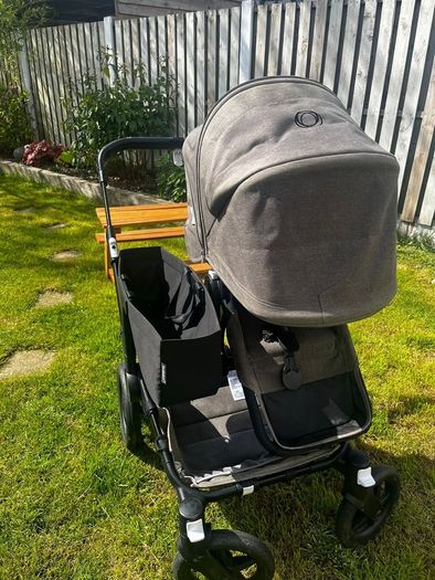 Bugaboo donkey buggy adaptable single/double mode