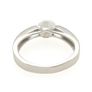 Vintage 925 Sterling Silver & Cubic Zirconia Solitaire Ring Image 4