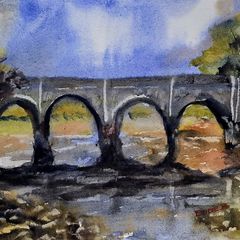 buncrana watercolour