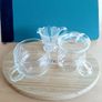 Tea glasses & creamer Image 6