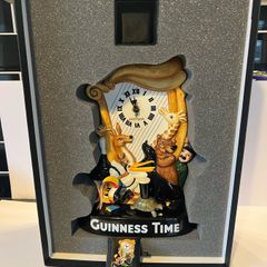 Rare Guinness royal doulton clock, no. 263 of only 350 made