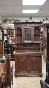 Belgian Oak Cabinet c.1890