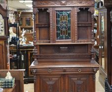 Belgian Oak Cabinet c.1890