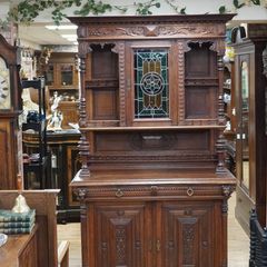 Belgian Oak Cabinet c.1890