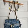 coach quilted denim tabby bag Image 8
