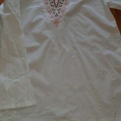 Next 100% Cotton Embroidered and Beaded Top Age 11