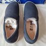 Birkingstock oswego canvas slip on Size 5 eu 38 midnight Navy Brand new boxed Image 9