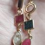 Beautiful necklace with multi-colored enamel. Image 4
