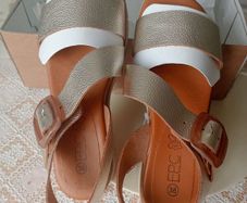 Genuine leather sandals size 38