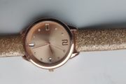 River Island golden watch barely used