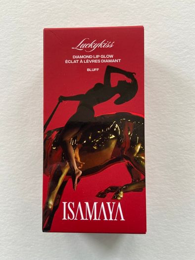 Isamaya diamond lip glow lipstick in bluff
