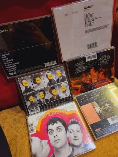 CD's x 6 Greenday Gomez Caribou Nerf Herder