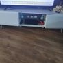White gloss TV unit Image 2