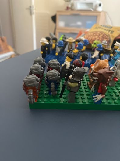 Large genuine LEGO minifigure collection