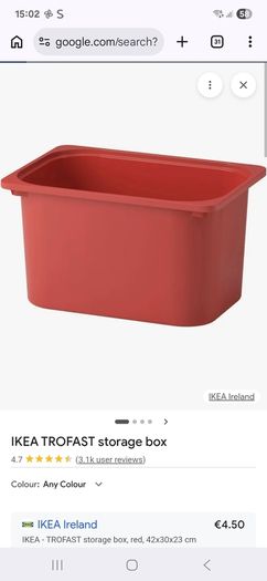 Ikea TROFAST Storage boxes X 4