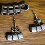 Sterling silver 925 set with garnet Image 3