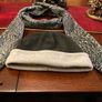 Dents Cosy Scarf  And Hat Set In Dark Snd Light Grey Image 8