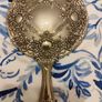Hand Mirror  Silver Plated Image 5
