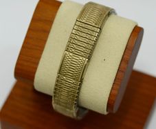 Vintage Aimante Japan Stretch Stainless Steel Bracelet