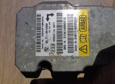 BMW X3 E83 Airbag control module ECU 3414990