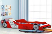 Childrens Race Car Bed 90x200 cm Red